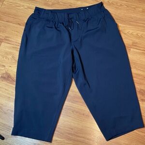 Lane Bryant Livi Navy Blue Pull On Capri Athletic Pants Women’s Size 18/20